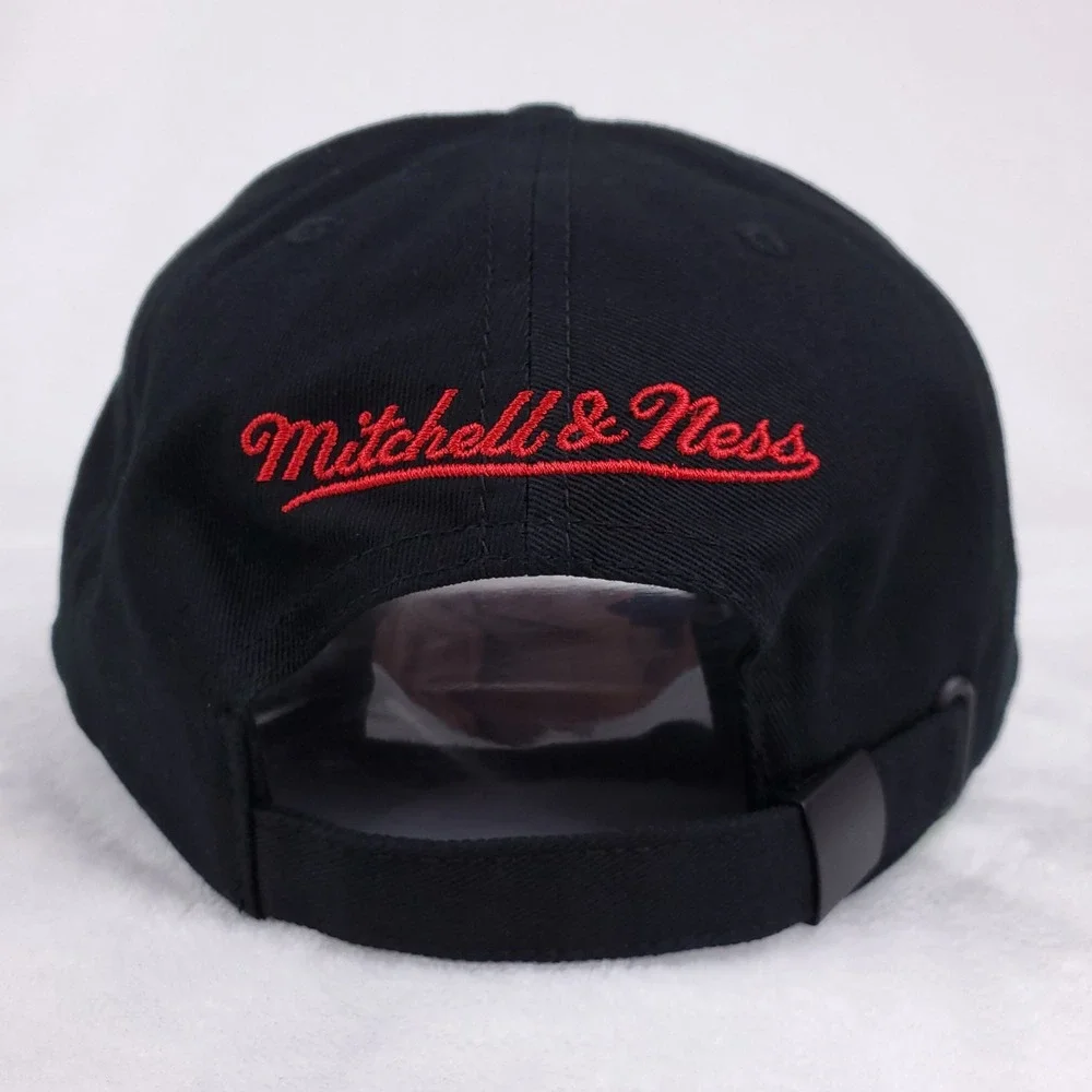 DJ Khalad Miami Heat Mitchell & Ness NBA Dad‎ Hat Cap BR Remix Black NWT